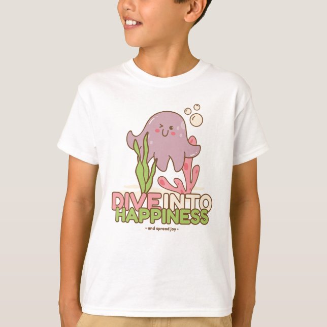 Camiseta Día Mundial de los Animales - Sumérjase en el pulp (Anverso)