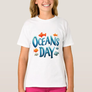 Camiseta Día Mundial de los Océanos - Celebración del Día d