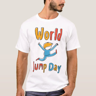 Camiseta Día Mundial de Salto