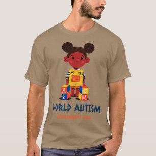Camiseta día mundial de sensibilización sobre el autismo