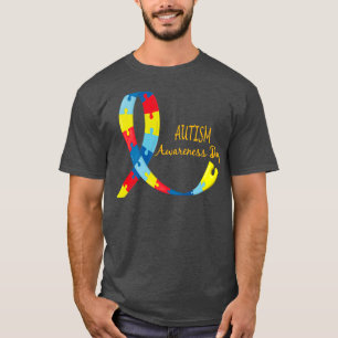 Camiseta Día mundial de sensibilización sobre el autismo y 