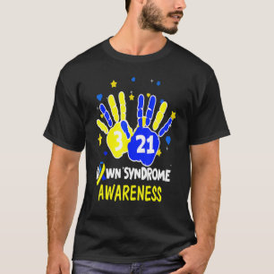 Camiseta Día Mundial de Sensibilización sobre el Síndrome d