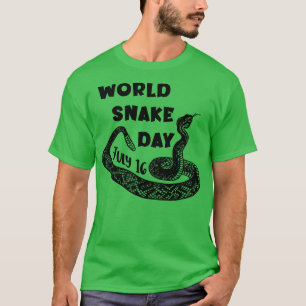 CAMISETA DÍA MUNDIAL DE SNAKE DÍA DE JULIO