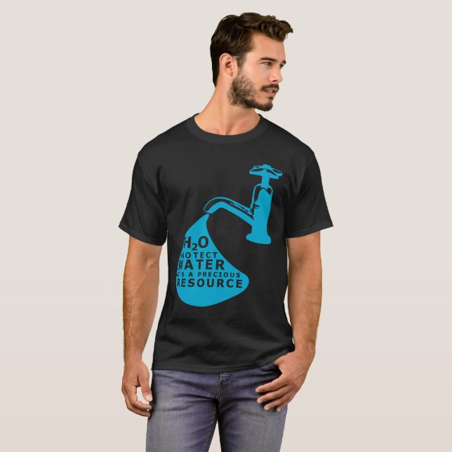 Camiseta Día Mundial del Agua (Anverso completo)