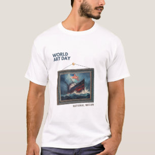 Camiseta Día Mundial del Arte