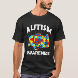 Camiseta Día Mundial del Autismo Piezas de rompecabezas par