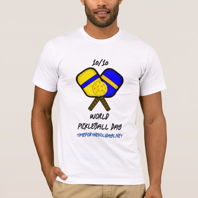 Camiseta Día Mundial del Baloncesto 10 de Octubre (Anverso)
