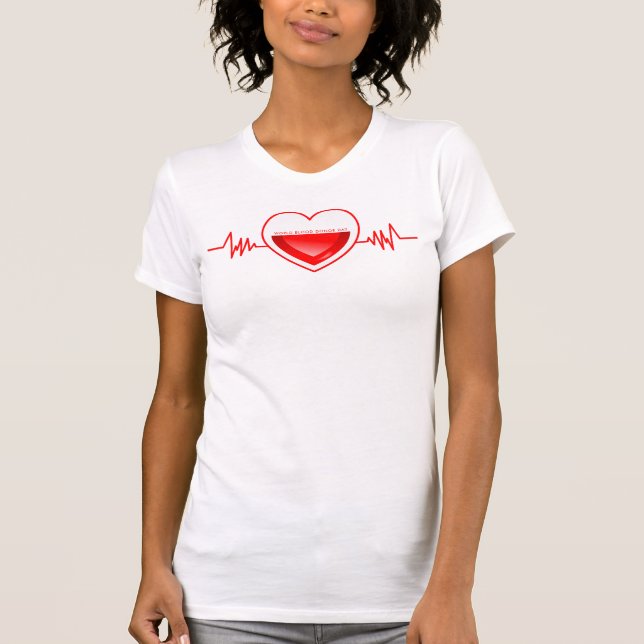 Camiseta Día Mundial del Donante de Sangre (Anverso)
