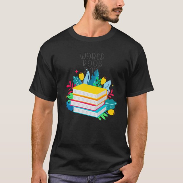 Camiseta Día Mundial del Libro 23 de abril (Anverso)
