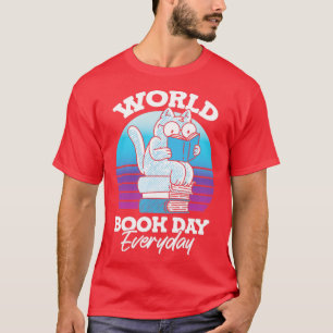 Camiseta Día Mundial del Libro Diario Todos Los Días Chubby