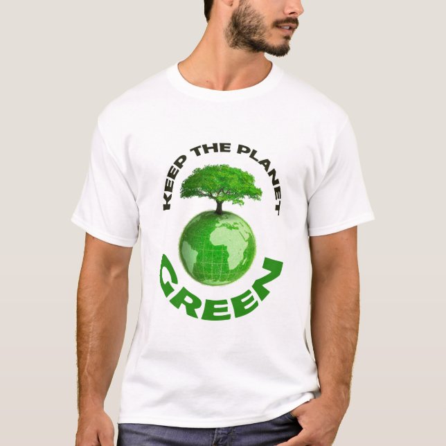 CAMISETA DÍA MUNDIAL DEL MEDIO AMBIENTE 2023/MANTENER EL PL (Anverso)