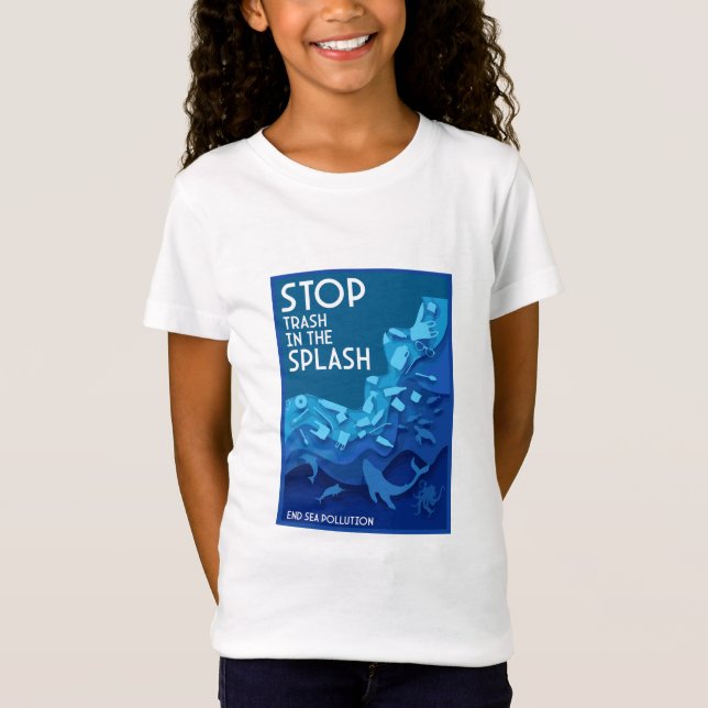 Camiseta Día Mundial del Océano (Anverso)