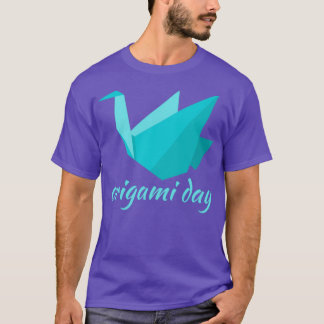 Camiseta Día Mundial del Origami Noviembre