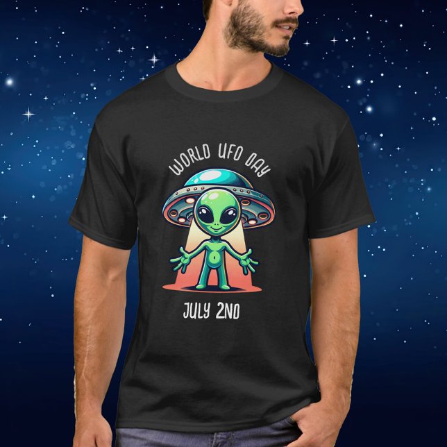 Camiseta Día Mundial del OVNI | 2 de julio (Subido por el creador)