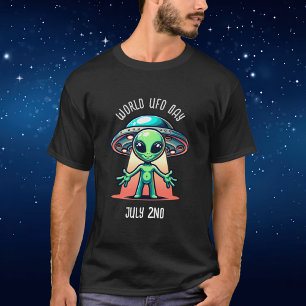 Camiseta Día Mundial del OVNI   2 de julio
