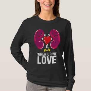 Camiseta Día Mundial del Riñón Cuando Orina Amar Enfermedad