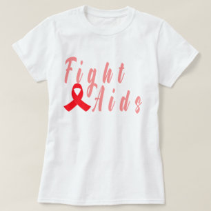 Camiseta Día Mundial del Sida, diciembre Concienciación, G