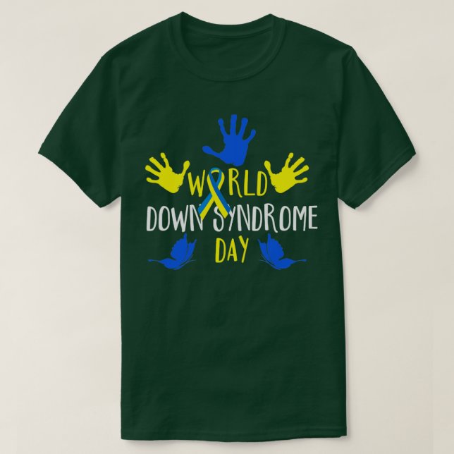 Camiseta Día Mundial del Síndrome de Down (Diseño del anverso)
