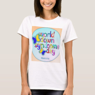 Camiseta Día Mundial del Síndrome de Down