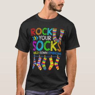 Camiseta Día Mundial del Síndrome de Down 2023 Niños Niñas