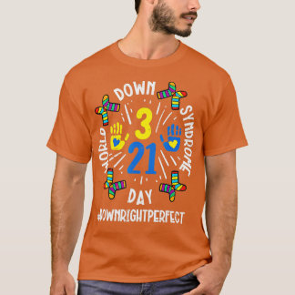 Camiseta Día Mundial del Síndrome de Down 321 Apoyo a la to