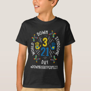 Camiseta Día Mundial del Síndrome de Down 321 Apoyo a la to