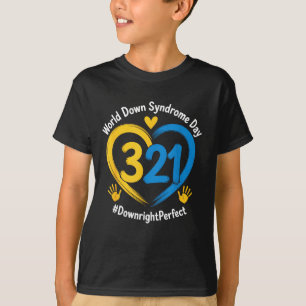 Camiseta Día Mundial del Síndrome de Down 321 Conciencia Ap