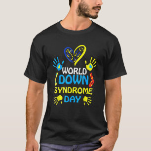 Camiseta Día Mundial del Síndrome de Down 321 T21 Supp