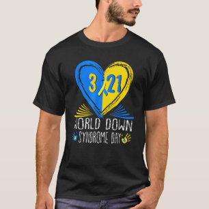 Camiseta Día Mundial del Síndrome de Down 3 21 Apoyo a la T