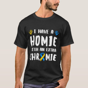 Camiseta Día Mundial del Síndrome de Down Cinta Trisomía 21