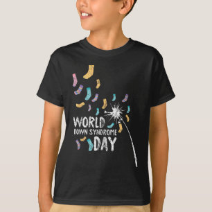 Camiseta Día Mundial del Síndrome de Down Conciencia a mamá
