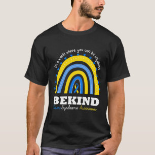 Camiseta Día Mundial del Síndrome de Down Conciencia Arcoír