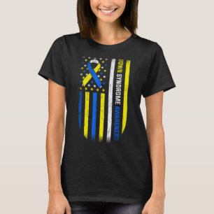 Camiseta Día Mundial del Síndrome de Down, conciencia del s