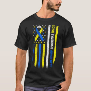 Camiseta Día Mundial del Síndrome de Down, conciencia del s