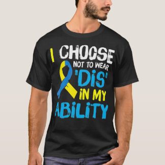 Camiseta Día Mundial del Síndrome de Down Conciencia para l