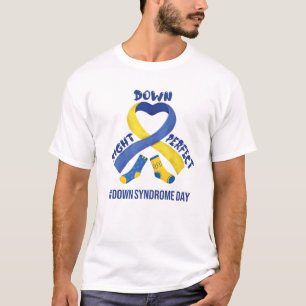 Camiseta Día Mundial del Síndrome de Down Conciencia Socks