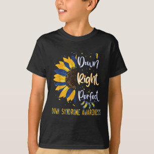 Camiseta Día Mundial del Síndrome de Down Conciencia Socks 