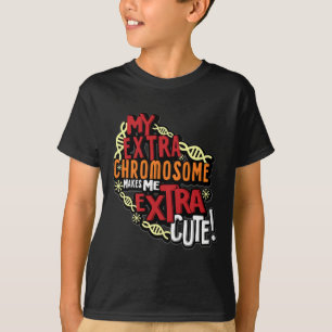 Camiseta Día Mundial del Síndrome de Down Cromosoma Mujeres