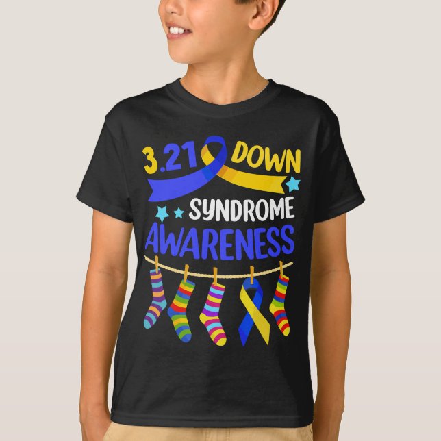 Camiseta Día Mundial del Síndrome de Down La conciencia se  (Anverso)