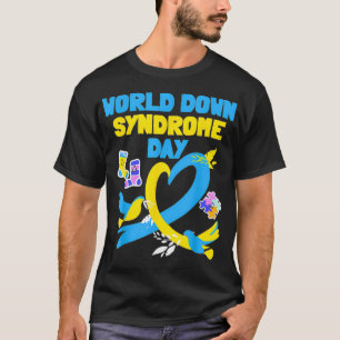Camiseta Día Mundial del Síndrome de Down La conciencia se