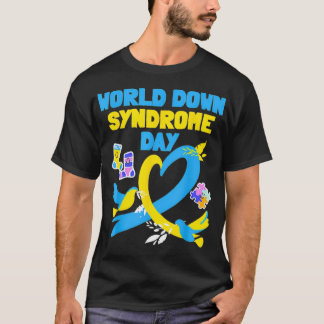Camiseta Día Mundial del Síndrome de Down La conciencia se 
