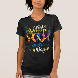 Camiseta Día Mundial del Síndrome de Down La conciencia se 