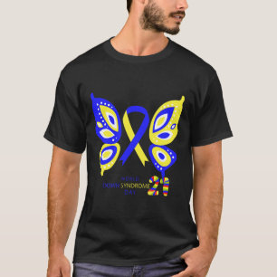 Camiseta Día Mundial del Síndrome de Down Mujeres Mundo Mar