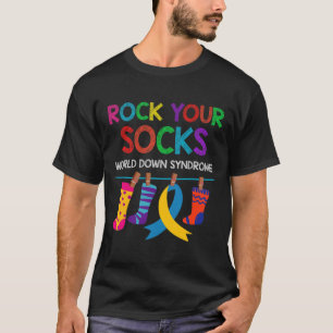 Camiseta Día Mundial del Síndrome de Down Niños Niñas Rocke