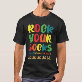 Camiseta Día mundial del síndrome de Down Rock Your Socks