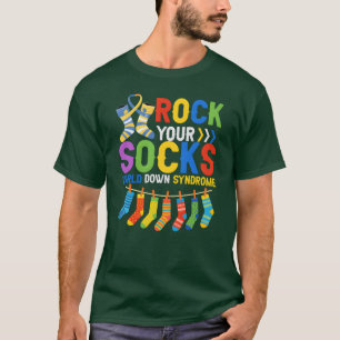 Camiseta Día Mundial del Síndrome de Down Rock Your Socks 