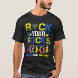 Camiseta Día mundial del síndrome de Down Rock Your Socks