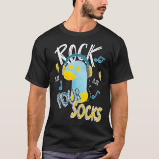 Camiseta Día Mundial del Síndrome de Down Rock Your Socks K