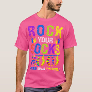 Camiseta Día Mundial del Síndrome de Down: Rockea tus Calce