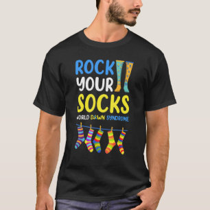 Camiseta Día Mundial del Síndrome de Down sacude tu concien